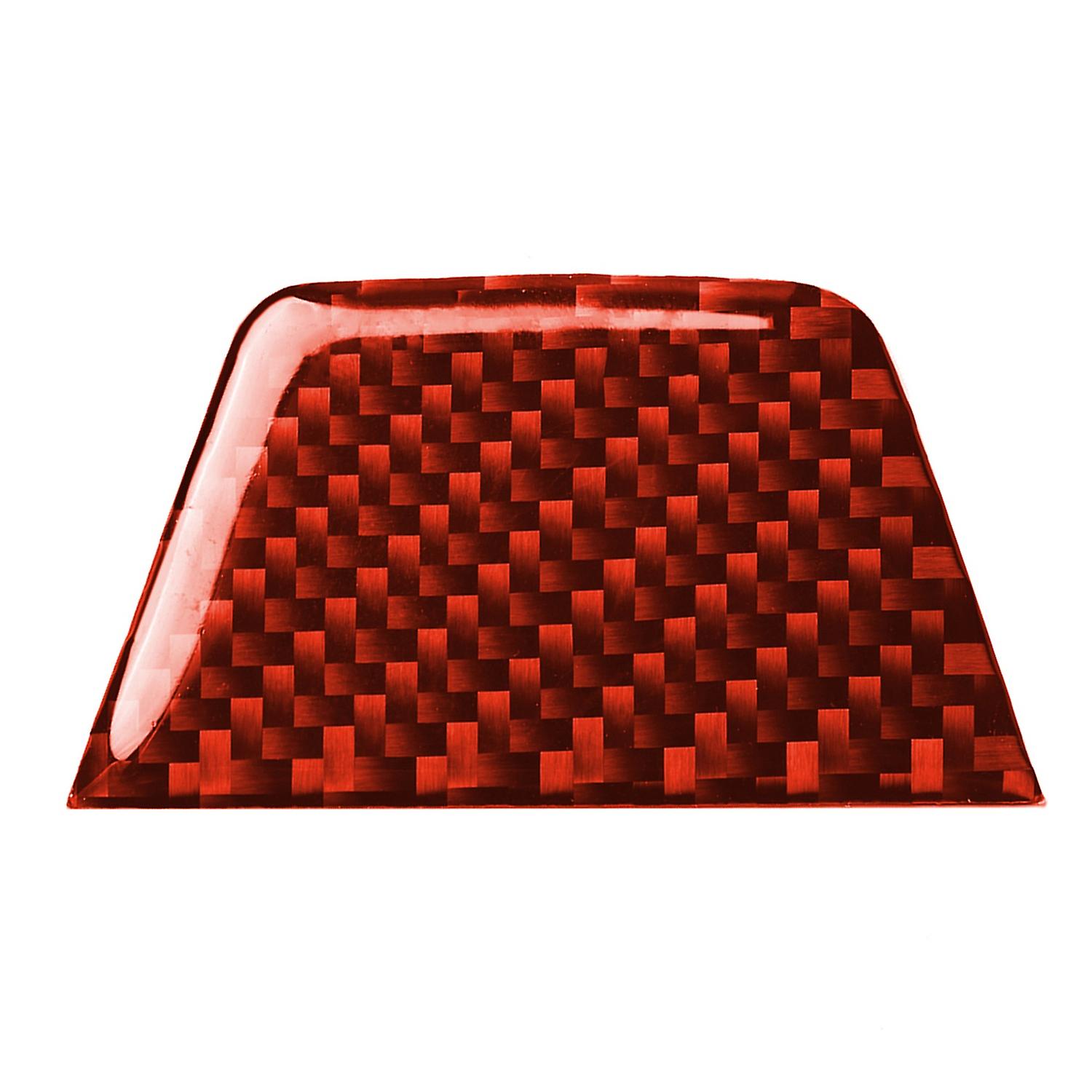 Wheel Decor Trim Anti-corrosive Comcompatibletable Touch Eco-friendly Red Interior Styling Steering