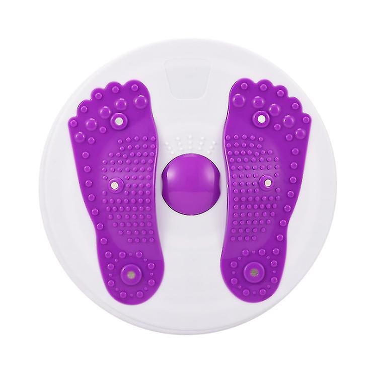 パープルツイストディスクホーム女性フィットネスエクササイズマシンウエストトレーニングマシンAz19841