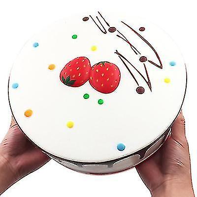 ハンドエクササイザーホワイト24.5 * 24.5 * 8.5cm特大ムースケーキスクイーズスローリバウンド減圧おもちゃ子供大人用