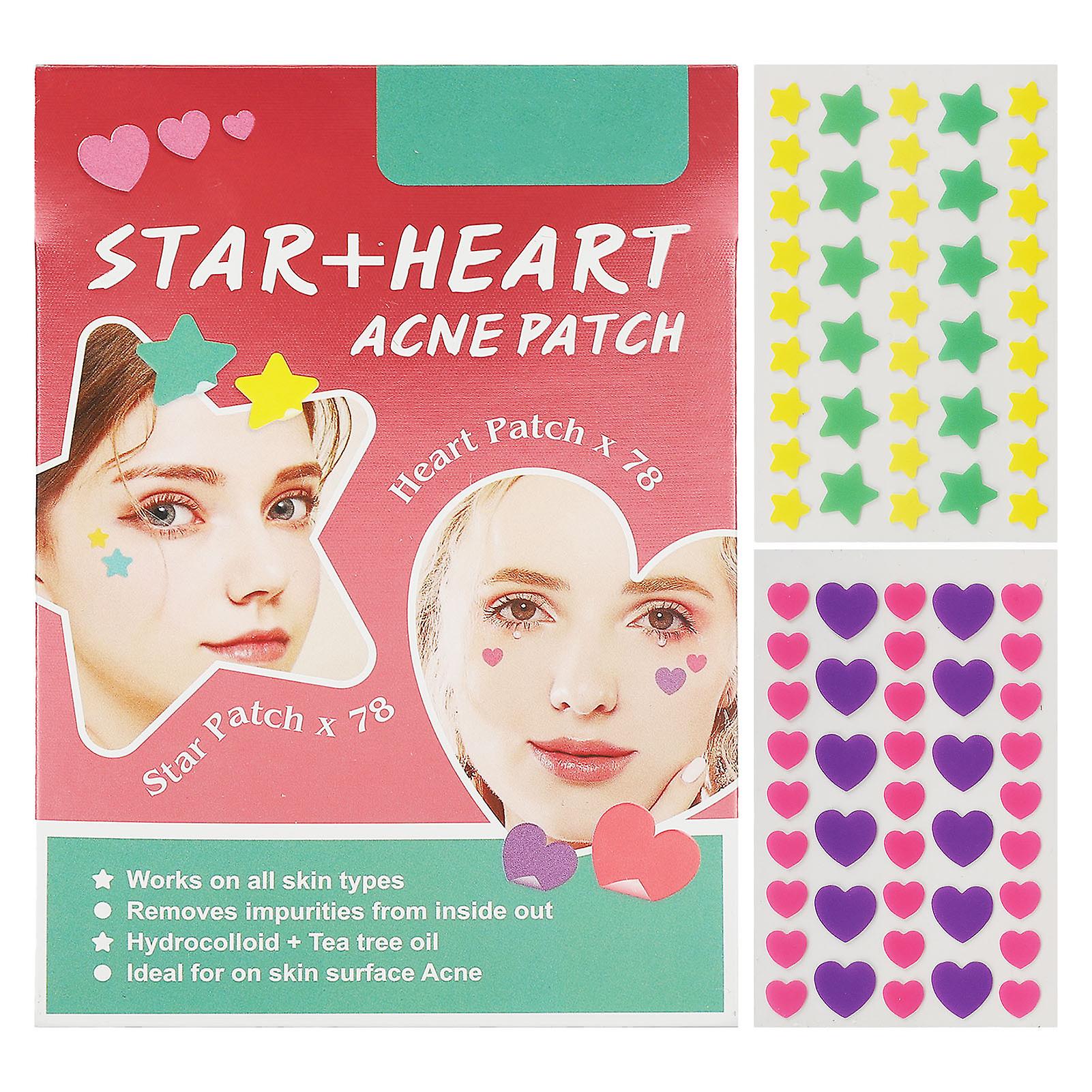 156pcs Hydrocolloid Pimple Healing Patches