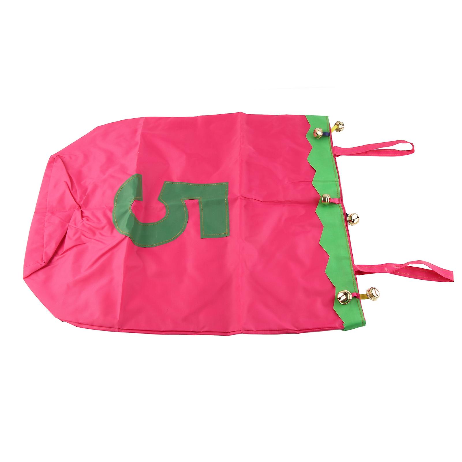 Course de sacs de pommes de terre avec cloches, jouet en toile de jute pour enfants, entraînement à l'équilibre et aux jeux