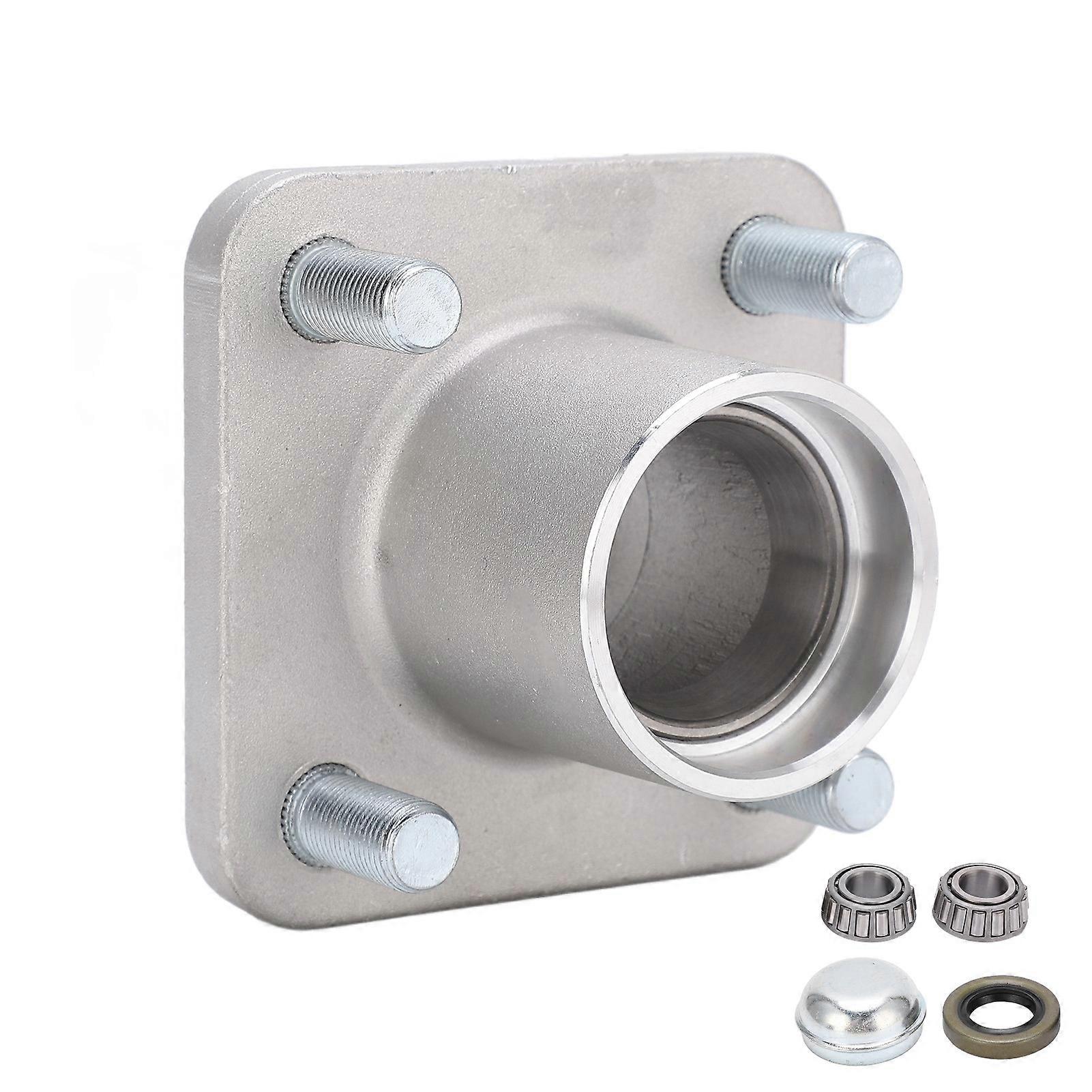 Front Wheel Hub with Bearings Seal Dust Cover 1011892 Replacement for DS Gas Electric Club Car 1974‑2003
