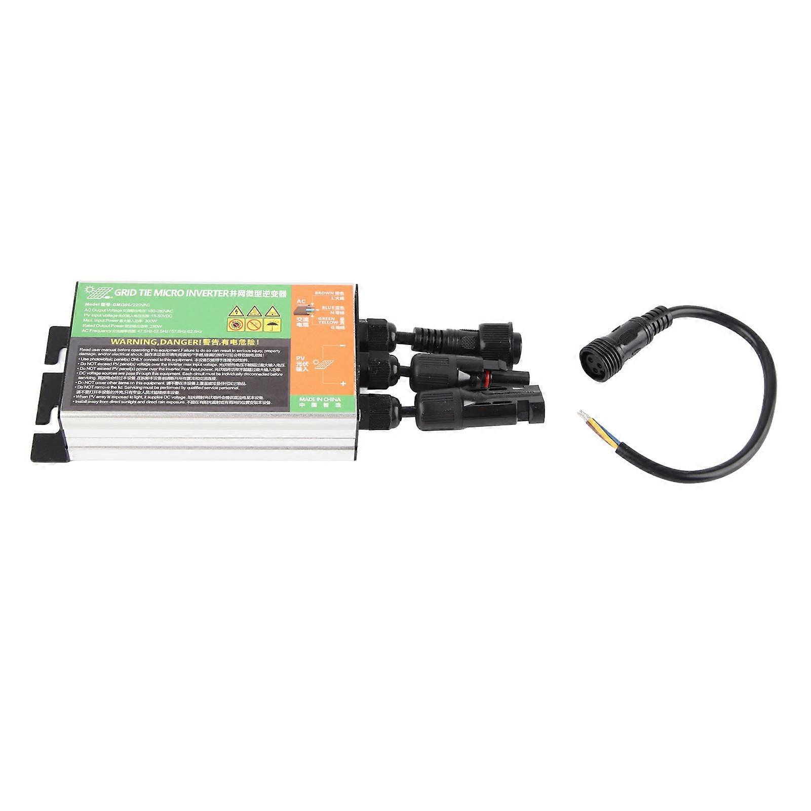 3-Phase 300W Pure Sine Wave Inverter for Solar Microgrids with 220V AC and Safety Protections