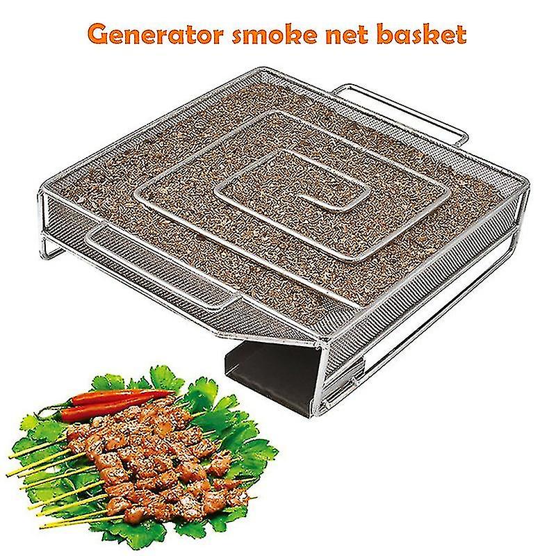 Kald røykgenerator Grillgrill Grill Matlaging Verktøy Røyker Mini Generator Box X-YUHAO