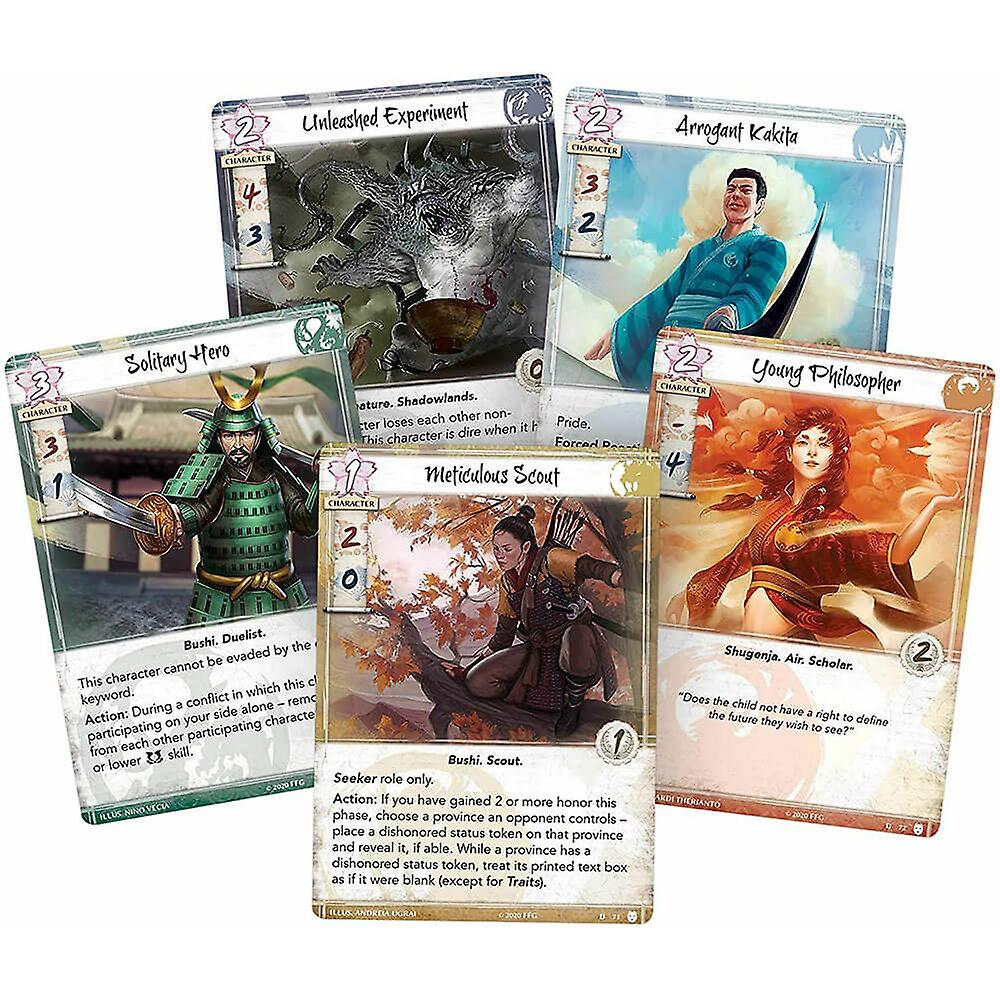 Fantasy Flight Games LOTFR Temptation Of The Scorpion Card Game 2 Players