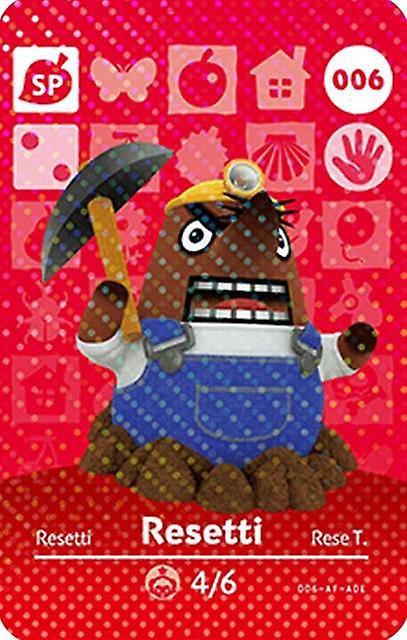 Animal 001 ~ 030 Nfc Card Tag Series 1 voor Ns Switch 3ds Ntag215 New Horizons Hot