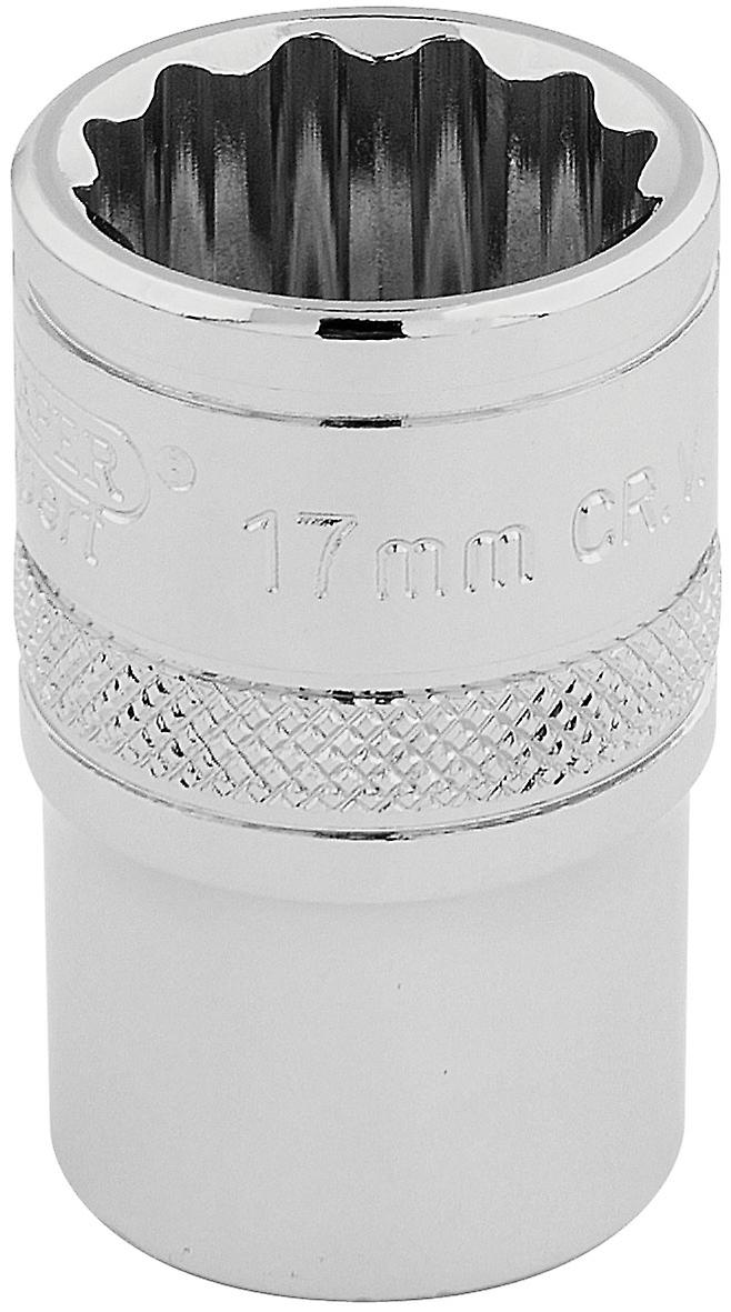 Draper 33167 17mm 12Pt Socket 1/2Dr