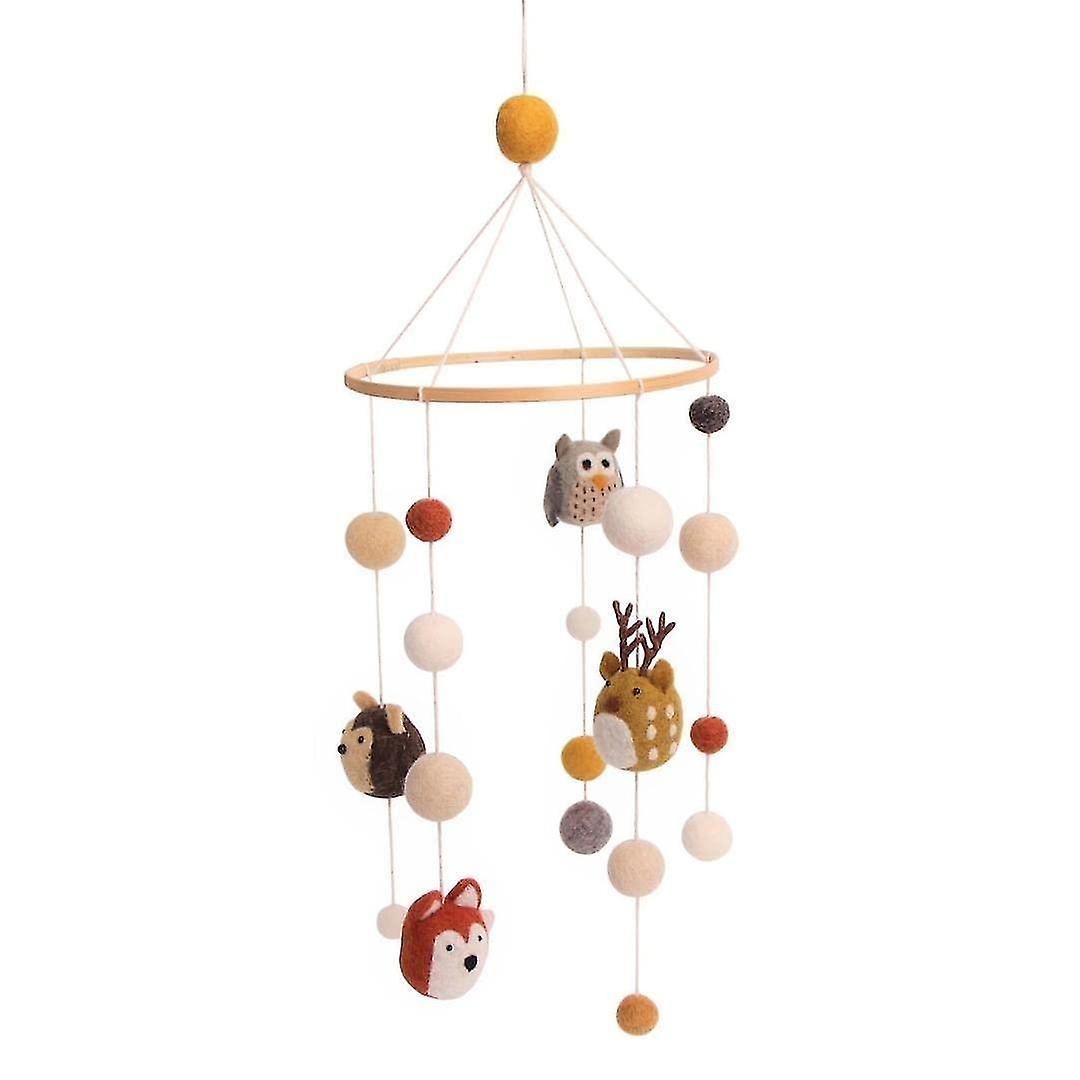 Handmade Felt Baby Mobile Nursery Decor Girl Boy Hanging Changing Table Crib Stair Playpen I Little