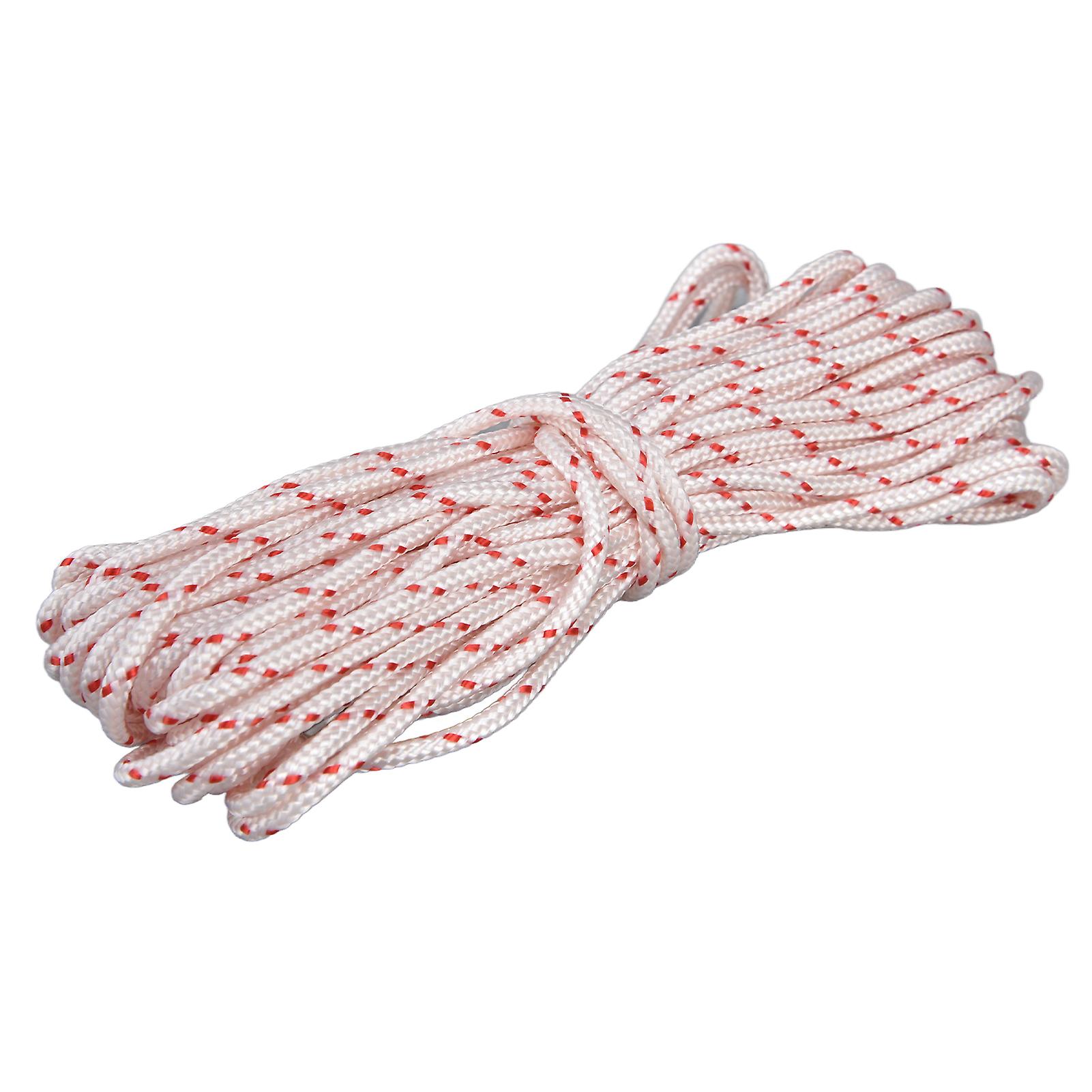 10M Nylon Starter Rope 3.5mm 0.14in Pull Cord Replacement