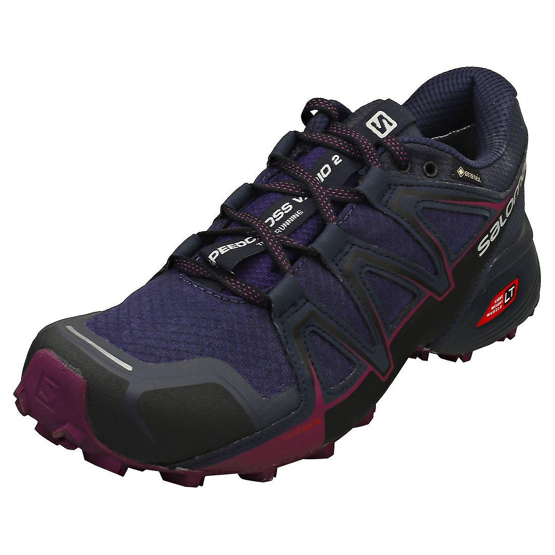 Salomon Speedcross Vario 2 Gore-tex 女士时尚运动鞋 海军蓝