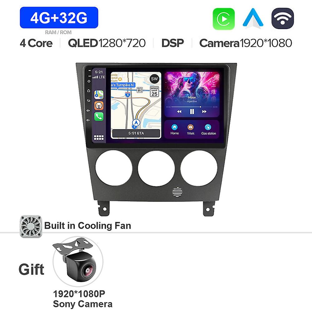 Android 13 8g 256g Car Radio Multimedia Video Player Navigation Gps Carplay For Subaru Impreza Gd Gg 2002 - 2007 Head Unit Dvd