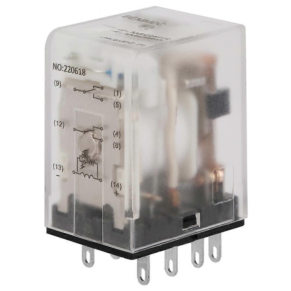 8 Pin Mini Power Intermediate Relay Electromagnetic Relay 5A 6VDC