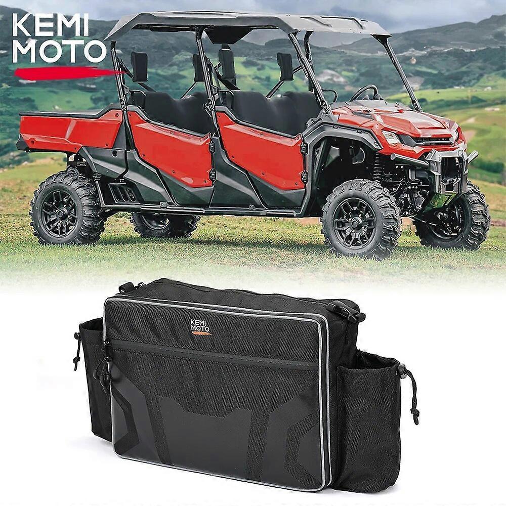 Utv 1680d Backseat Storage Bag For Can-am Defender Max For Honda Pioneer 1000-6 Compatible With Polaris Rzr Xp 1000 4