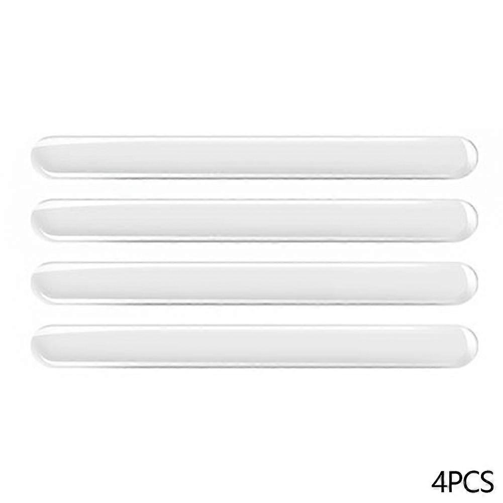 4pcs Pvc Invisible Transparent Car Door Anti-collision Protector Sticker Auto Rearview Mirror Scratch Film Bumper Protect Strip