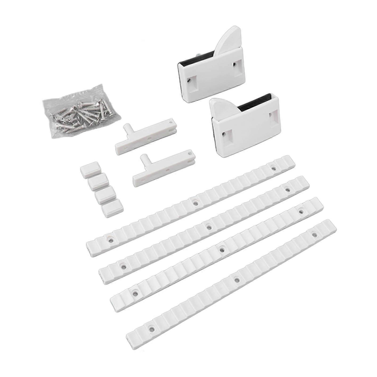 Move Up Down Window Locator Set Plastic Buckle Rack Accessories Door Window Rack Push Up Window Fastener