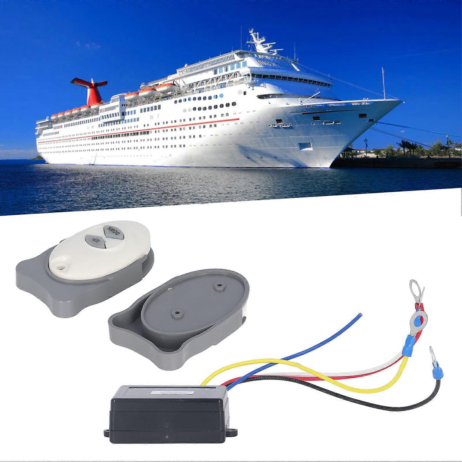thumbnail image 2 of ISURE MARINE Anchor Windlass Remote Control - Double Wireless Switch For Boat Trim 2 of 6