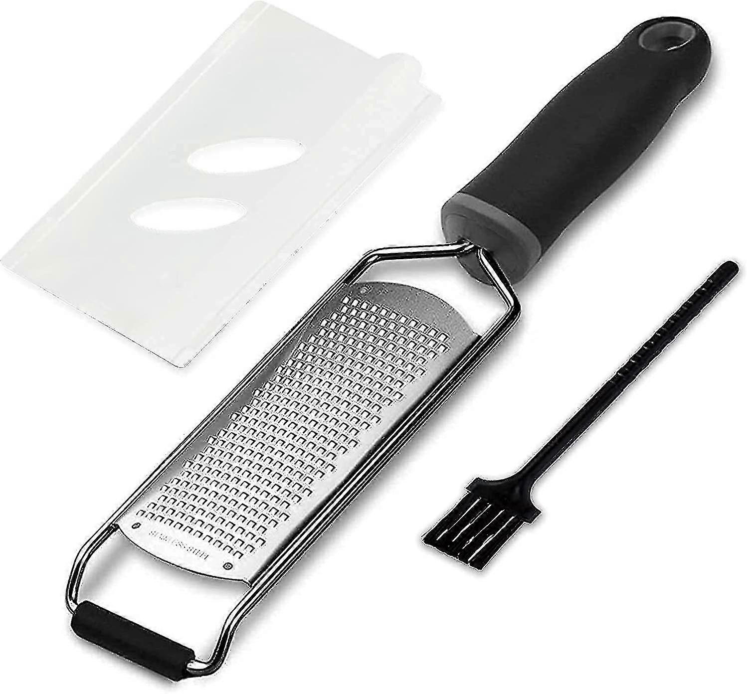 Neueste Zester Zitrone Zester Käse Reibe-scharf + großer weicher Tpr-Griff