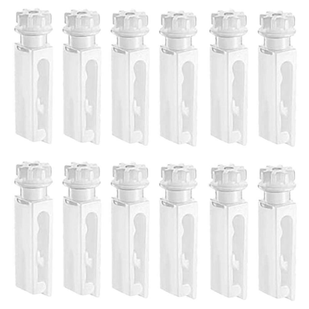 12 Sets Vertical Blind Repair Tabs Vertical Blind Stems Replacement Parts