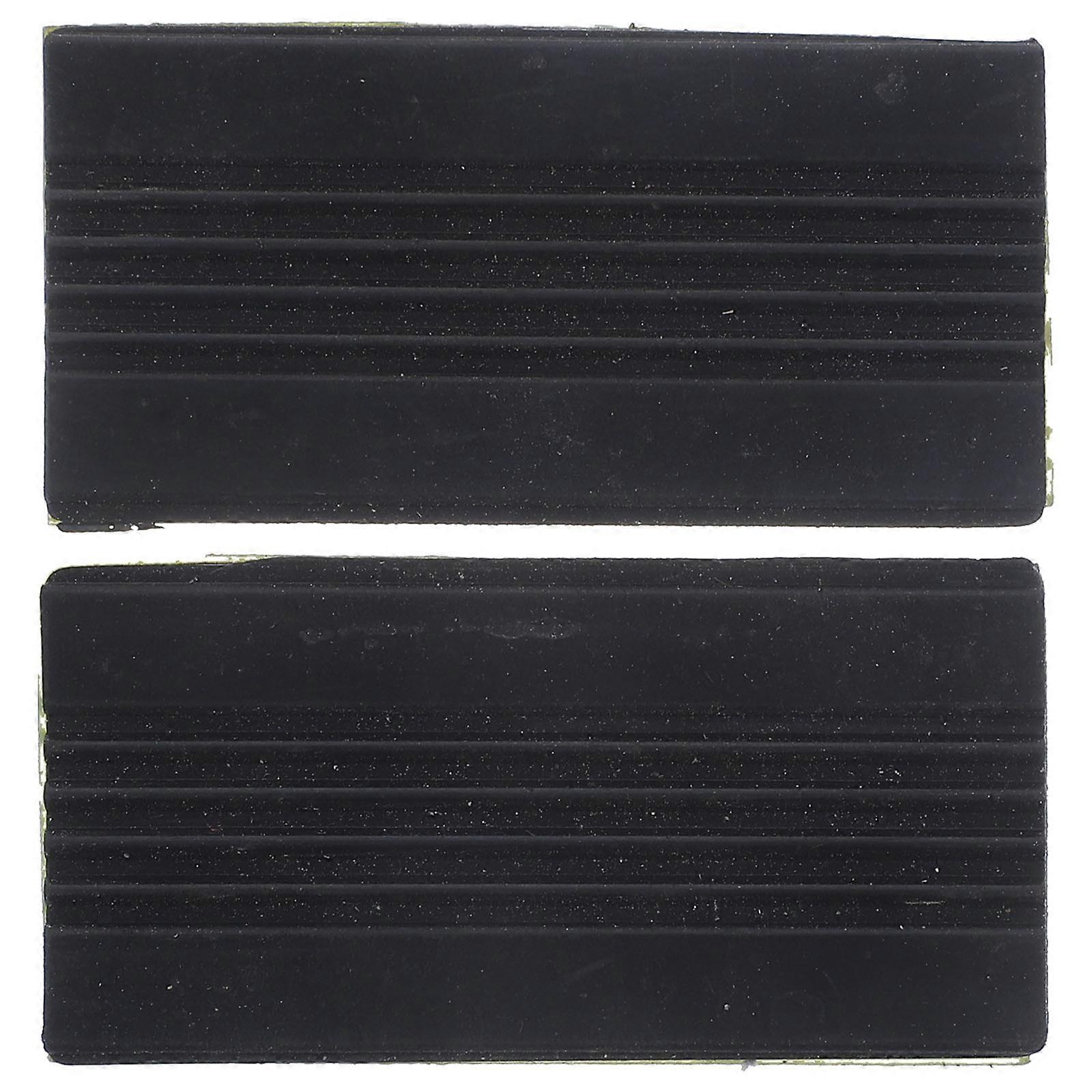 1 زوج من طبل دعم طبل طوق الحرس المضادة للانزلاق وسادة ملحقات الآلات الموسيقية