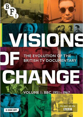 Visions of Change Volume 1 - The BBC DVD (2015) John Read cert E 2 discs - Region 2