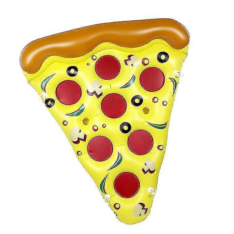 Giant Inflatable Pizza Slice Pool Float, Fun Pool Floaties, Summer Pool Loungers (1 Pack), Extra Large
