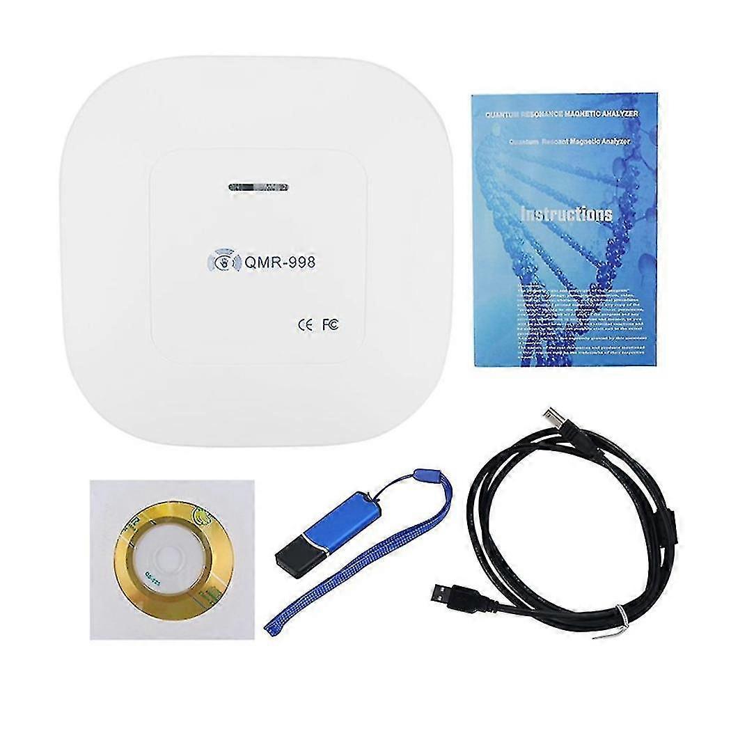 New Qmr-998 Quantum Resonance Magnetic Analyzer Set Hand Touch Quantum Body Analyzer With 52 Reports 10th Generation