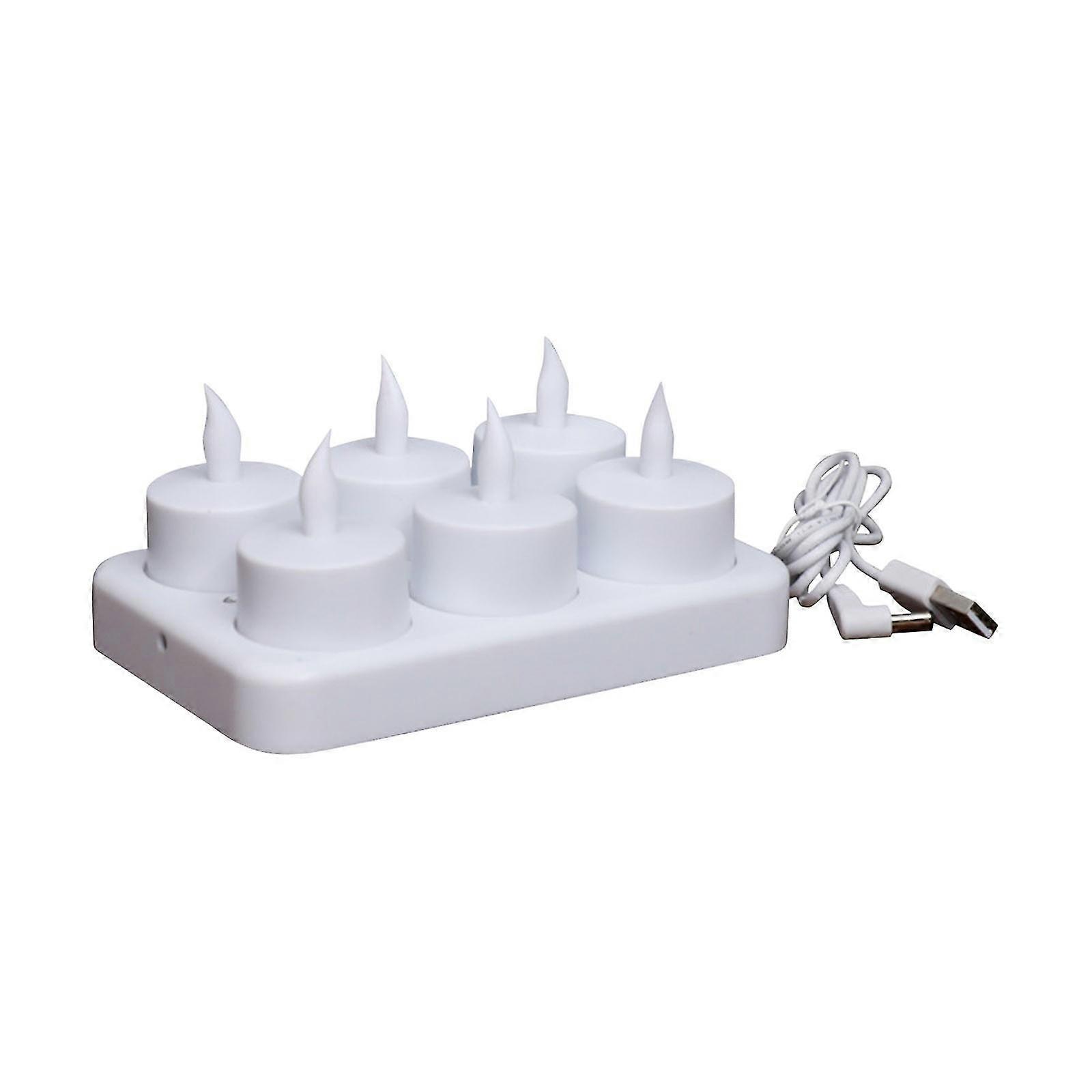 Rechargeable Tea Lights Flameless Candles With Remote Led Candles With Timer Battery Operated Candles For Home Decor Flameless Centerpiece Table Dec