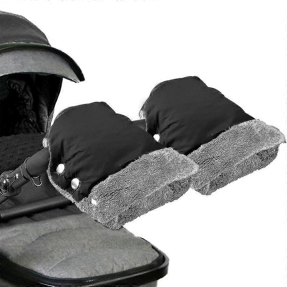 Stroller Hand Warmer, Stroller Gloves Hand Muff With Fleece Inside Stroller Muff