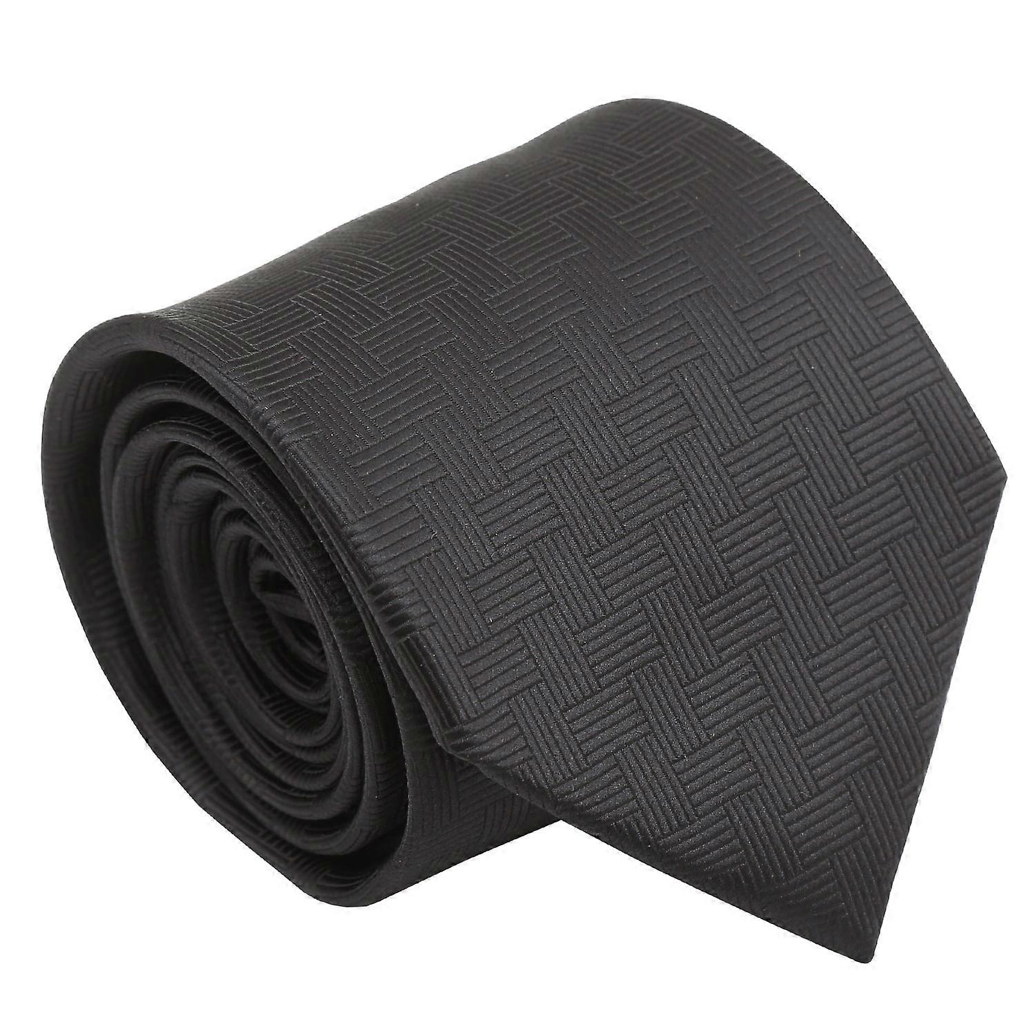 Black Raffia Basket Tie