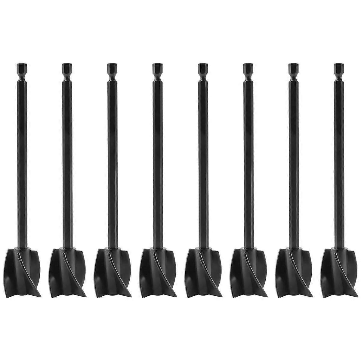 8 Pcs Resin Mixer Epoxy for Powerful Mixing Reusable Multipurpose Epoxy for Drill for Epoxy and Pai