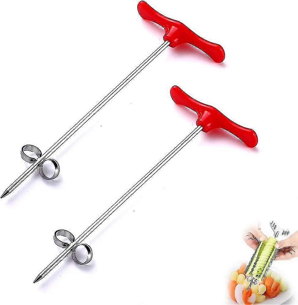 Spiral Vegetable Cutter Set - Perfect Kitchen Tool for Spiralizing Cucumbers, Potatoes, and Carrots
