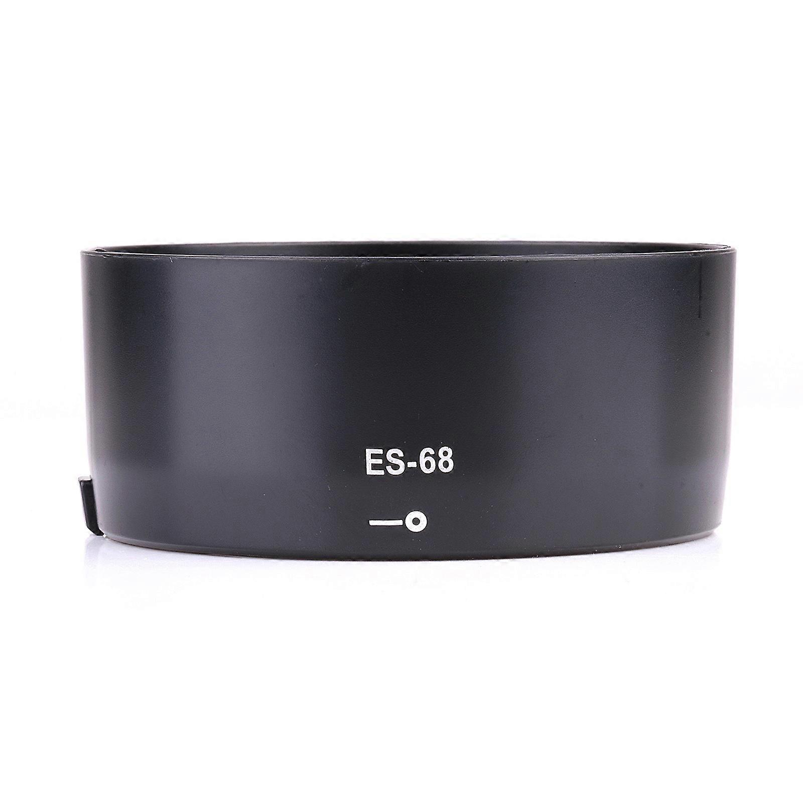 ES-68 ES68レンズフードリバーシブルカメラレンテキヤノンEF 50mm f / 1.8 STM用アクセサリー