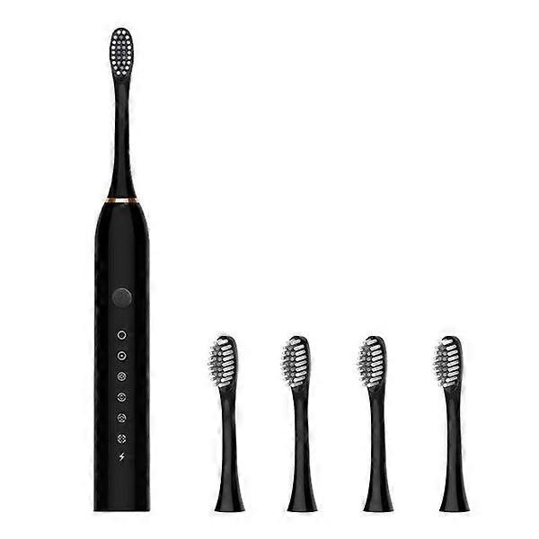Toothbrush Set: 6 Modes Sonic Clean with Auto Timing Oral Care