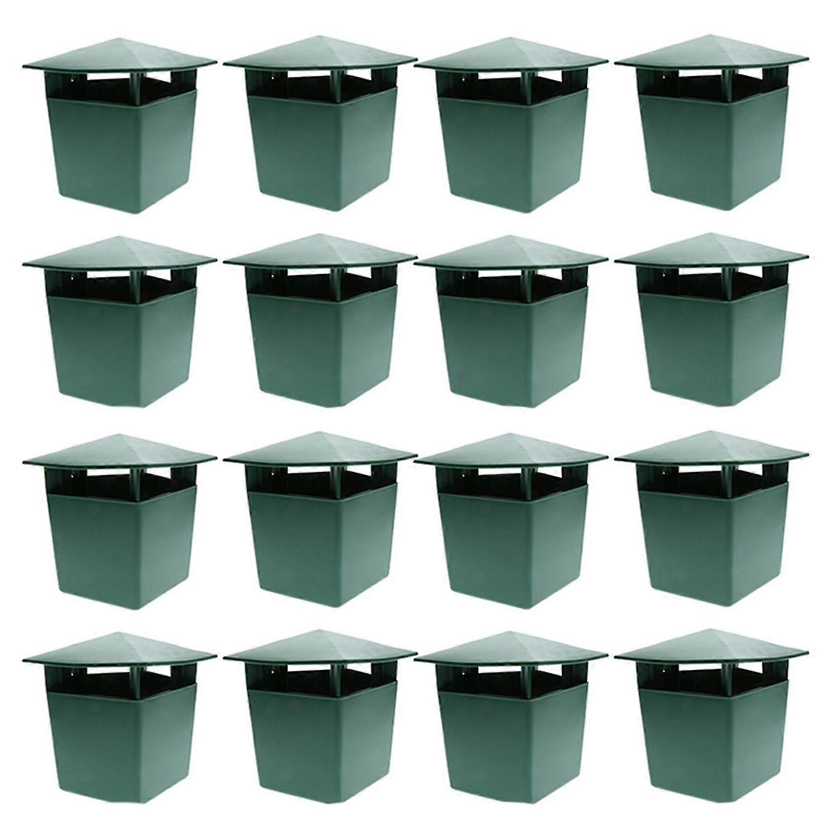 16 قطعة البيرة الحلزون الفخاخ صديقة للبيئة للقبض على الرخويات القواقع الماسك، آمنة للأطفال والحيوانات الأليفة