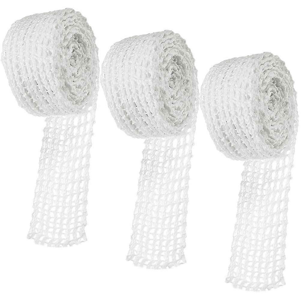 3 Rolls Beef Netting Roll Beef Netting Meat Roll Netting Meat Packaging Tool Sausage Netting Z