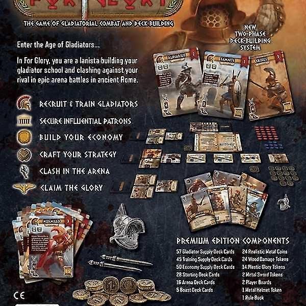 For Glory Premium Edition Board Game