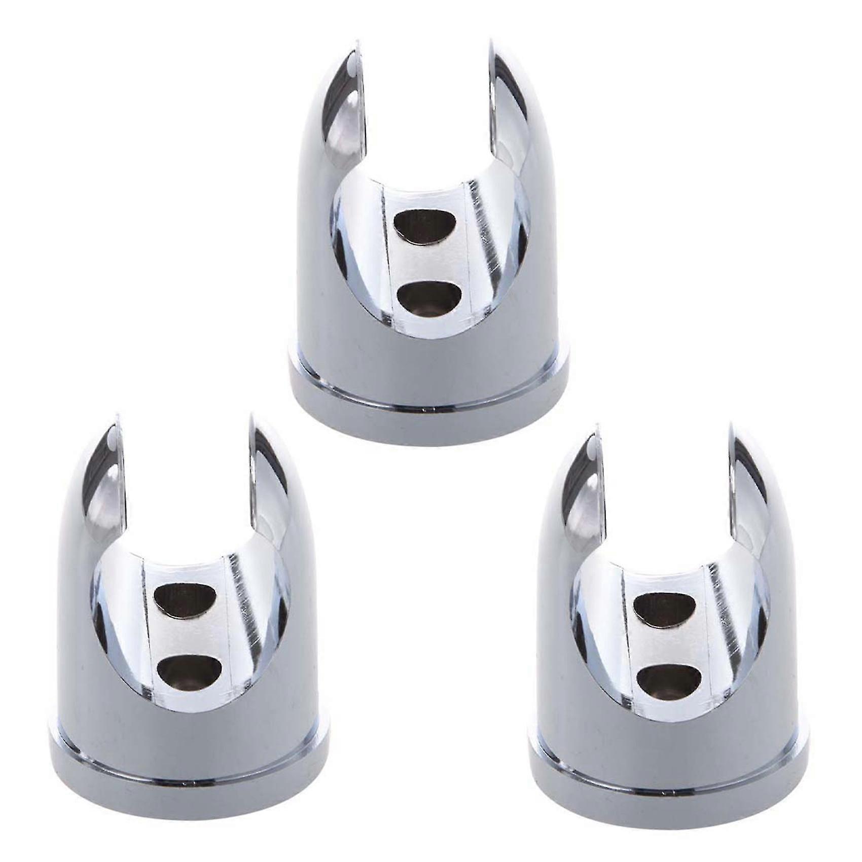 3x Bathroom Hand Held Shower Head Wall Mount Mounted Bracket Holder 24mm