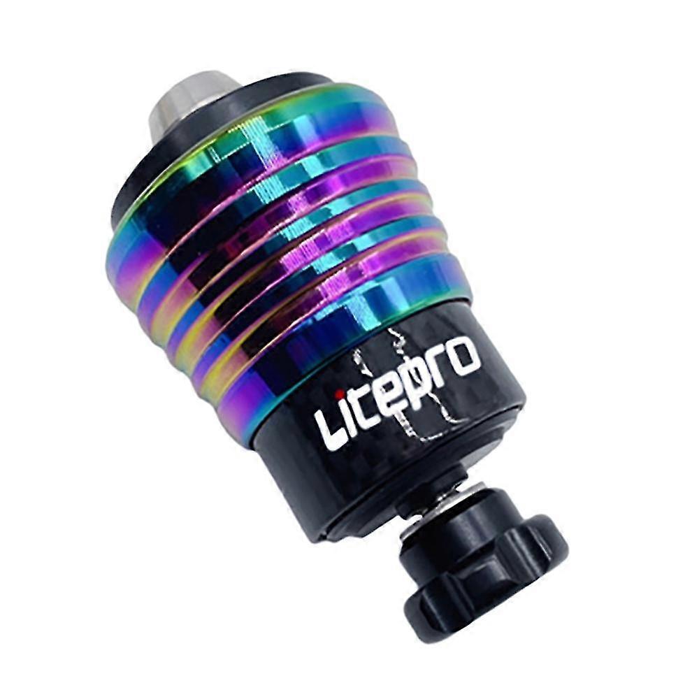 Kolcykel bakre stötdämpare för hopfällbar cykelchock Titanbult lätt fjädring Färgstark