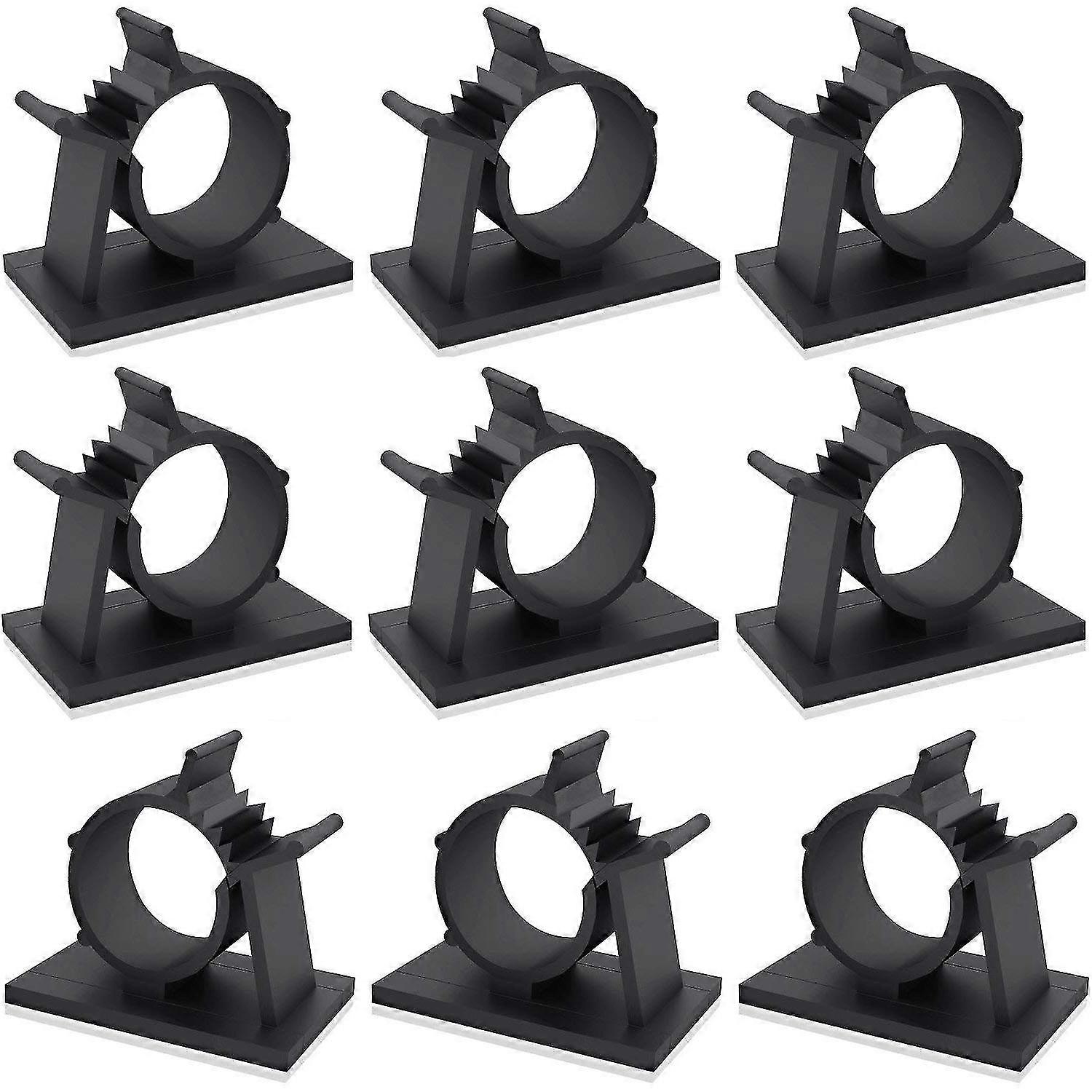 Cable Tie Clips 3m Adhesive Wire Clips Nylon Wire Clampsblack,60 Pack