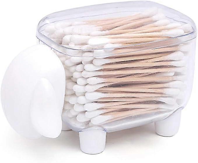 Toothpick holder with lid (white sheep)