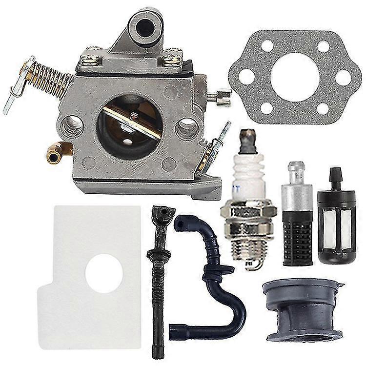 Carburettor For Stihl Ms170 Ms180 017 018 Chainsaw With Spark Plug