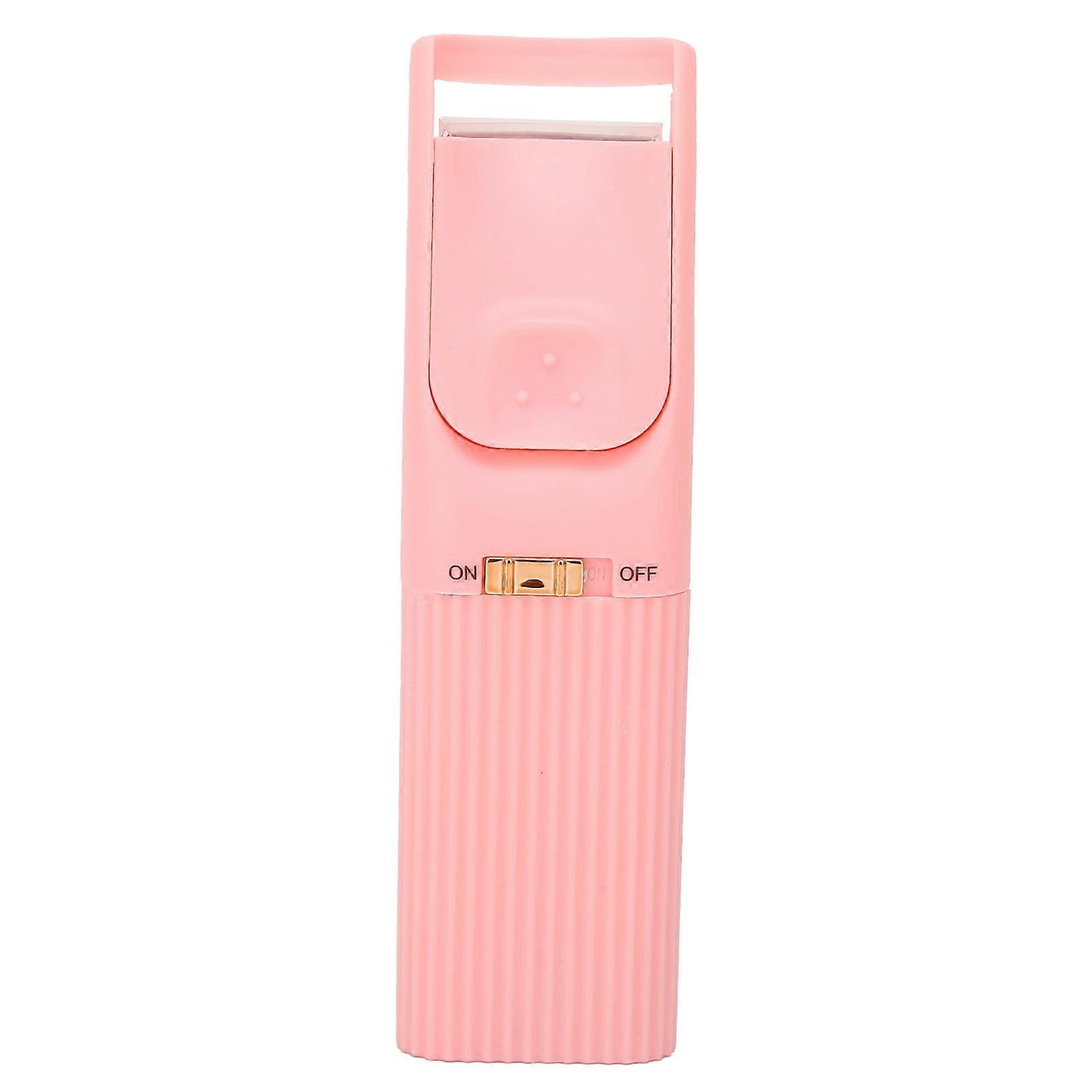 Heated Eyelash Curler USB Intelligent Temperature Control Quick Preheating Ergonomic Design Heated Lash CurlerPink