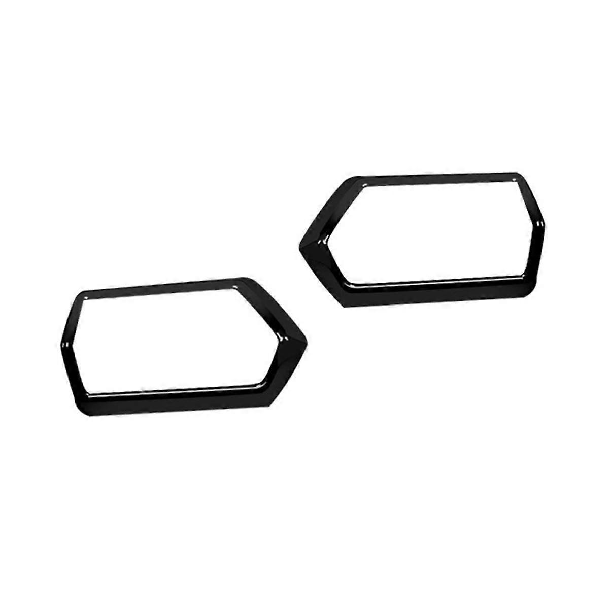 2Pcs Central Control Instrument Air Conditioning Air Outlet Air Conditioning Vent Decorative Cover