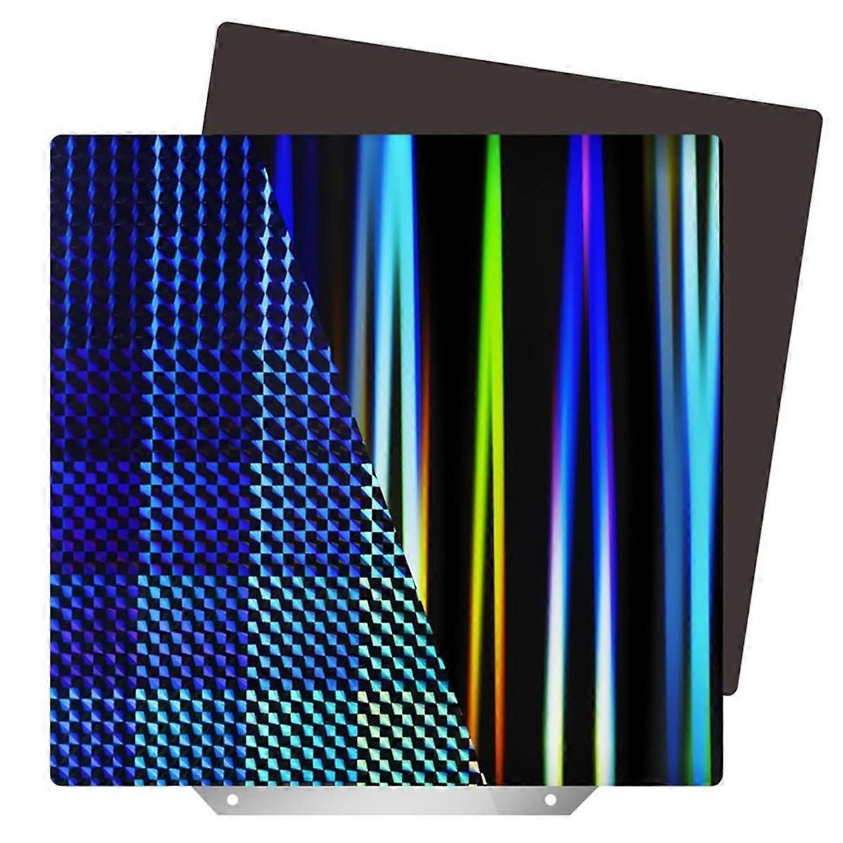 Double Sided Textured H1H Sheet 310x310mm, Flexible Rainbow +Phantom H1H Magnetic Build Plate for -