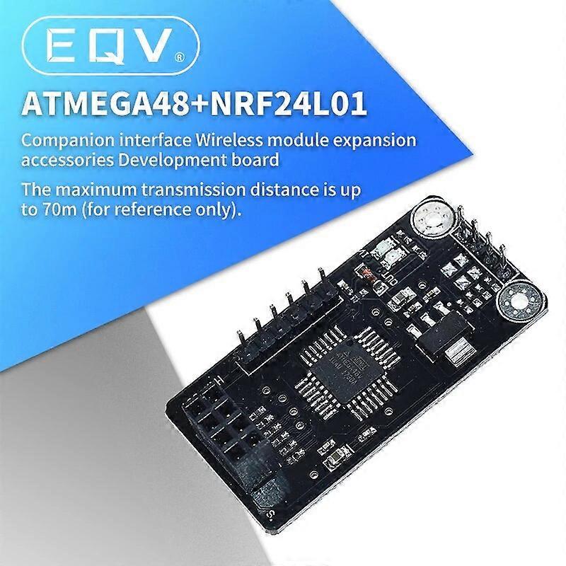 WAVGAT NRF24L01 Socket Adapter plate Board ATMEGA48 wireless Shield module SPI to IIC I2C TWI Interface