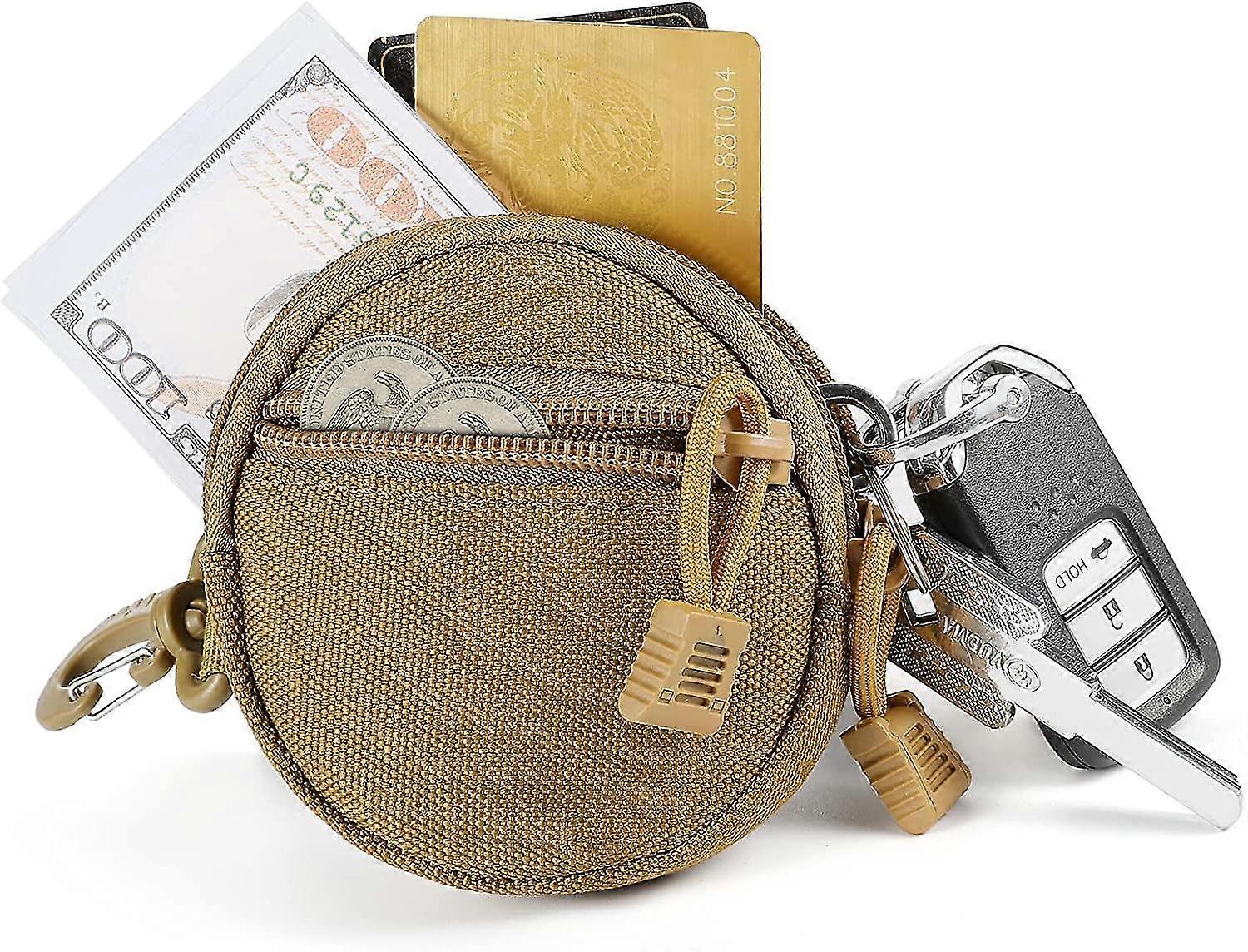 سلسلة المفاتيح محفظة الحقائب العسكرية العتاد التكتيكية حقيبة كما عملة محفظة الخصر حزمة رخوة صغيرة الحقيبة رخوة