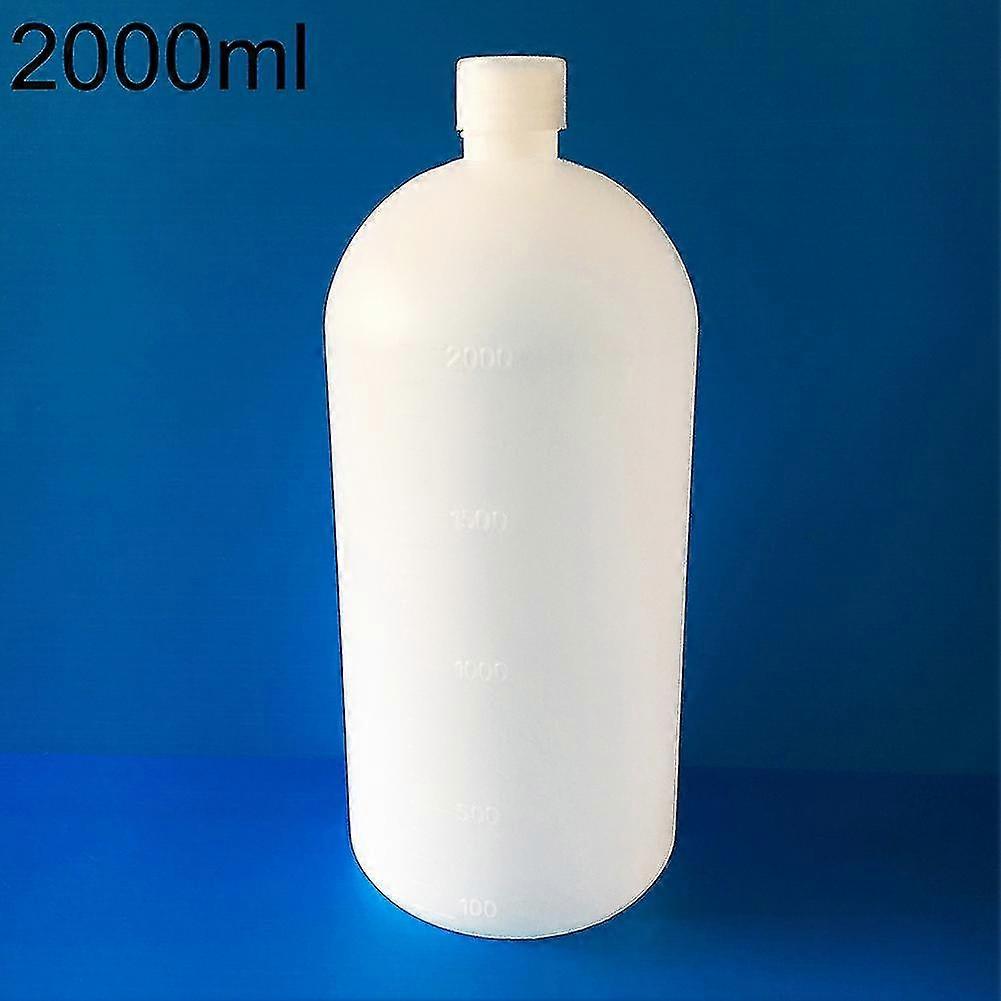 2000ml Clear Plastic Lab Seal Chemical Bottle Sample Bottle Storage Container Kaesi
