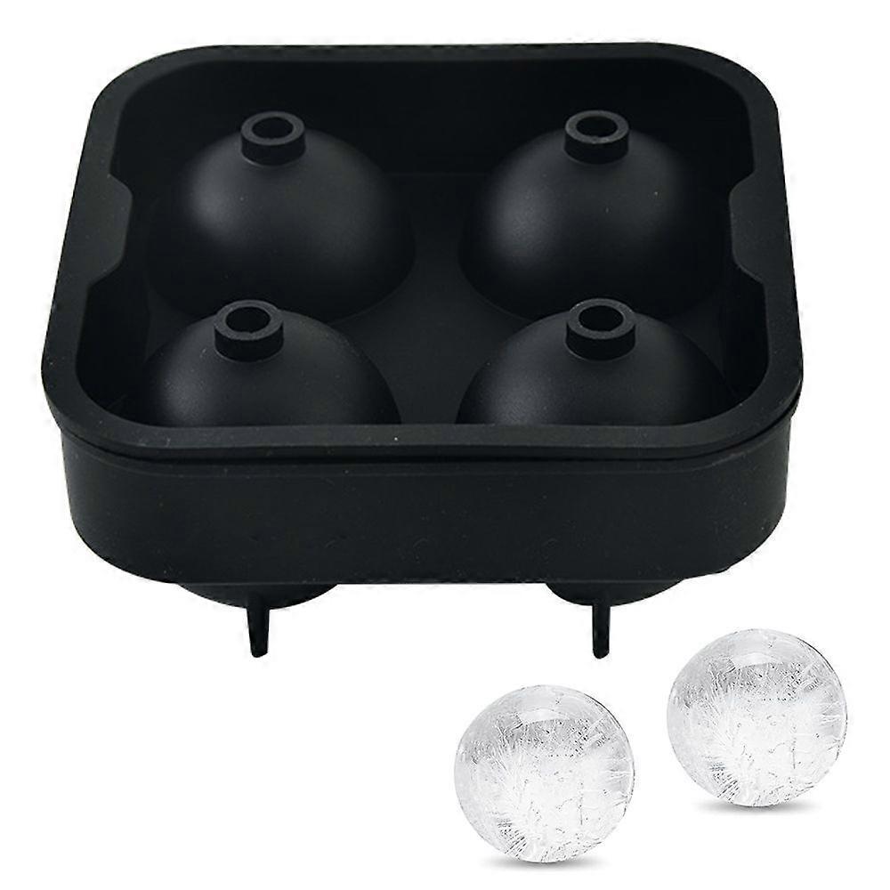 Ice cube mould (black) - Ice cube tray - Whisky sphere ice cube mould