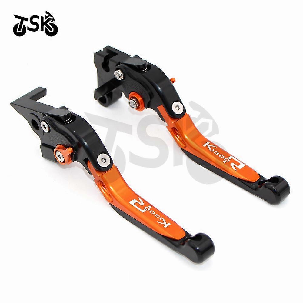 FXCNC Klappbare & Verstellbare Brems-/Kupplungshebel Aus Alu, Für Ninja 400R 2011, Ninja 650R, ER-6F/ER-6N (2009-2016)