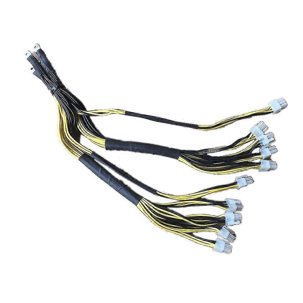 1200w 1600w Fil de sortie Nouveau connecteur 10 broches Pcie Powers pour Bitmain Antminer Apw7 + Apw3 Psu L3 D3